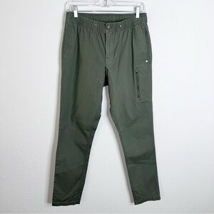 Vuori Men’s Small Ripstop Climber Pants Hiking Active Olive Green CC